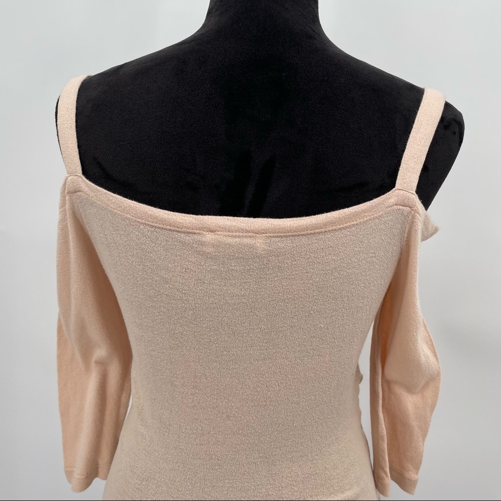 Pink Cold Shoulder Top - Picture 8 of 8